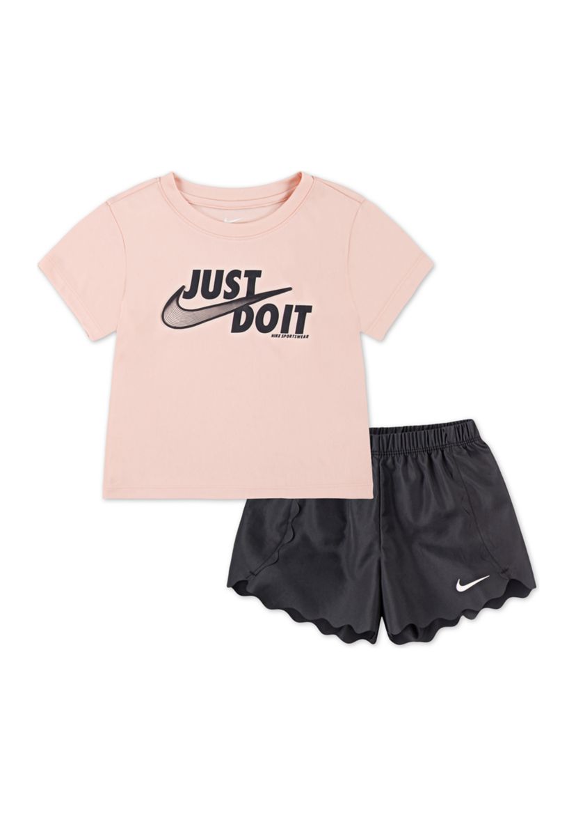 Girls 4-6x Graphic Short Set