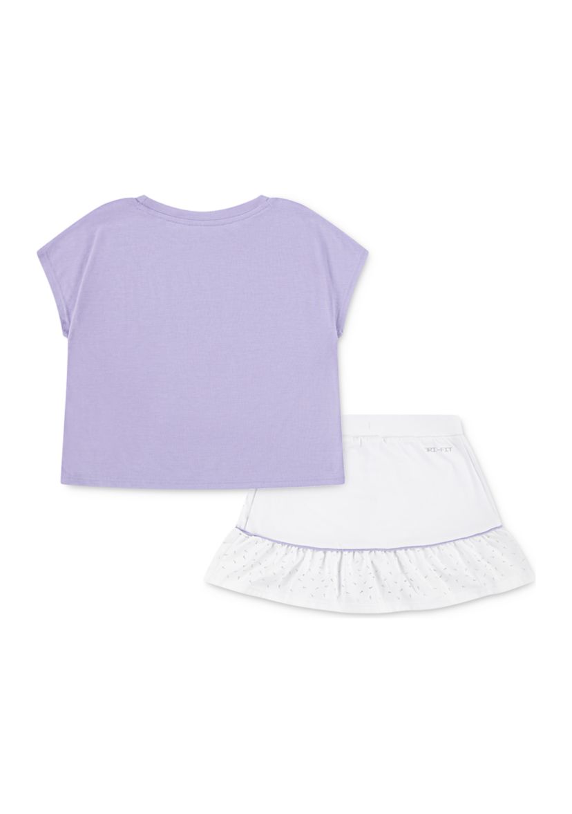Girls 4-6x Mini Swoosh Set