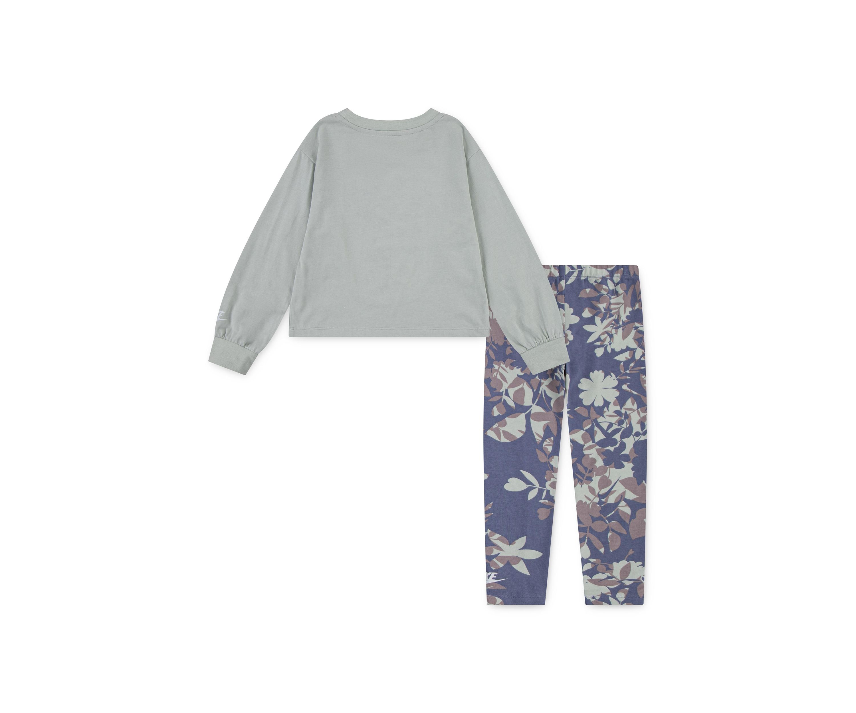 Girls 4-6x Graphic Sweatshirt and Printed Leggings Set