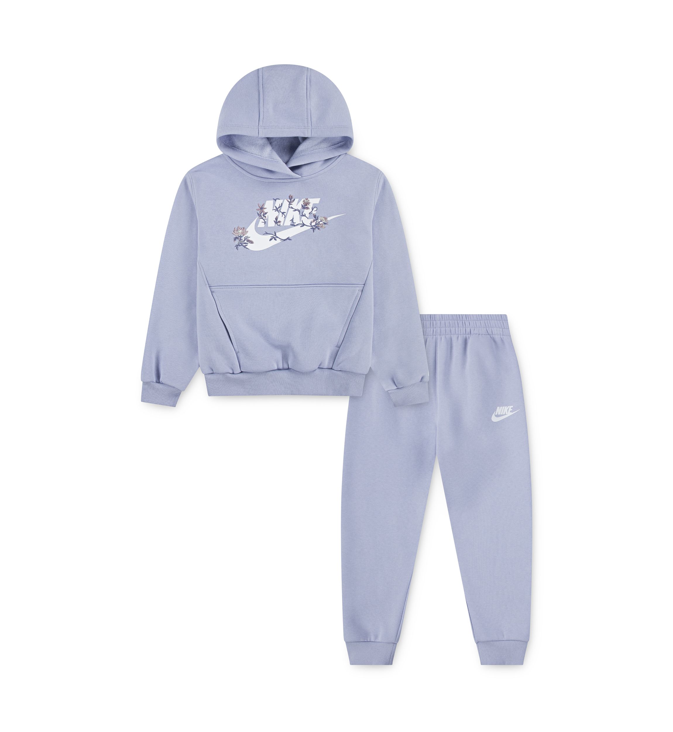 Girls 4-6x Embroidered Hoodie and Joggers Set