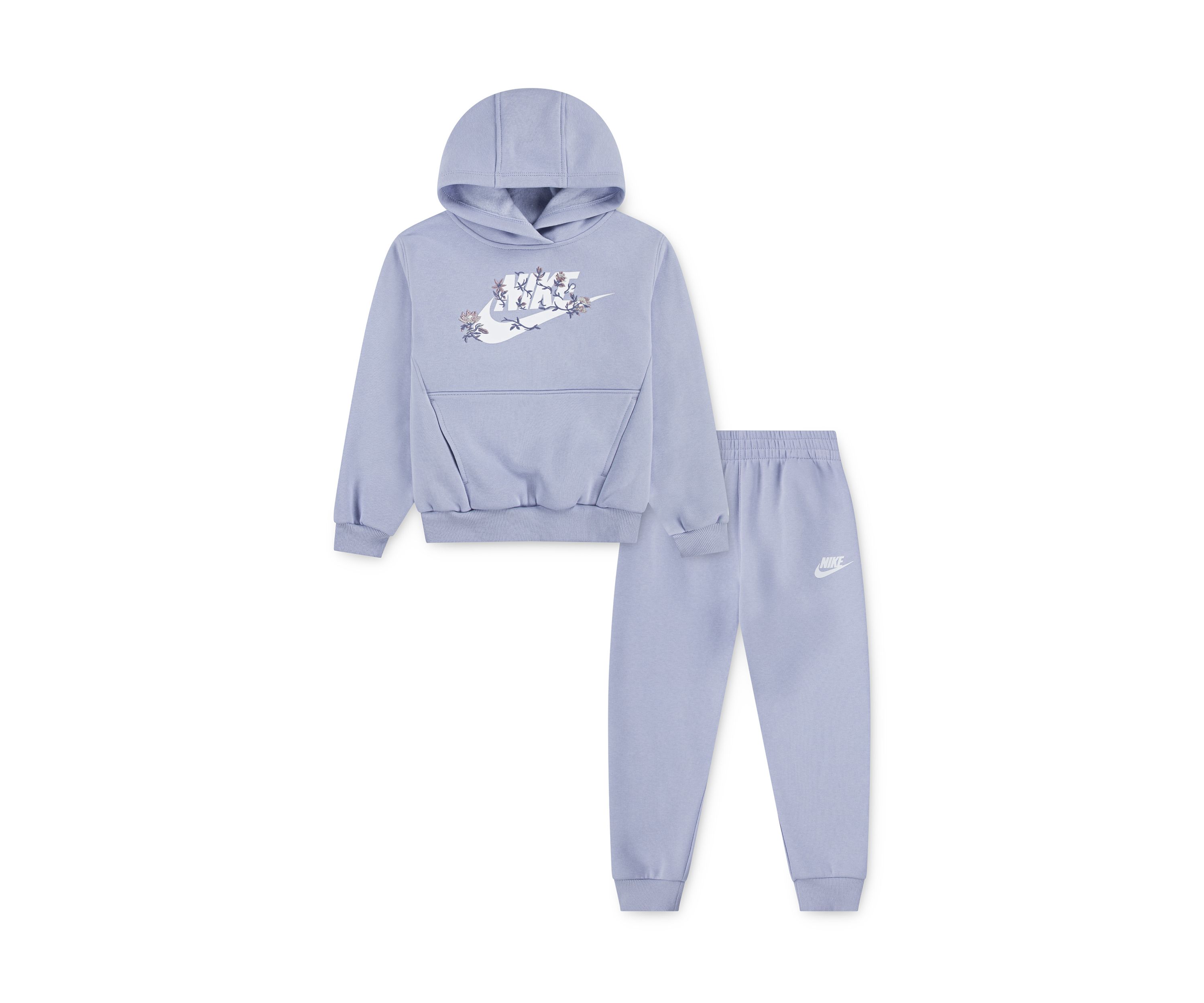 Girls 4-6x Embroidered Hoodie and Joggers Set