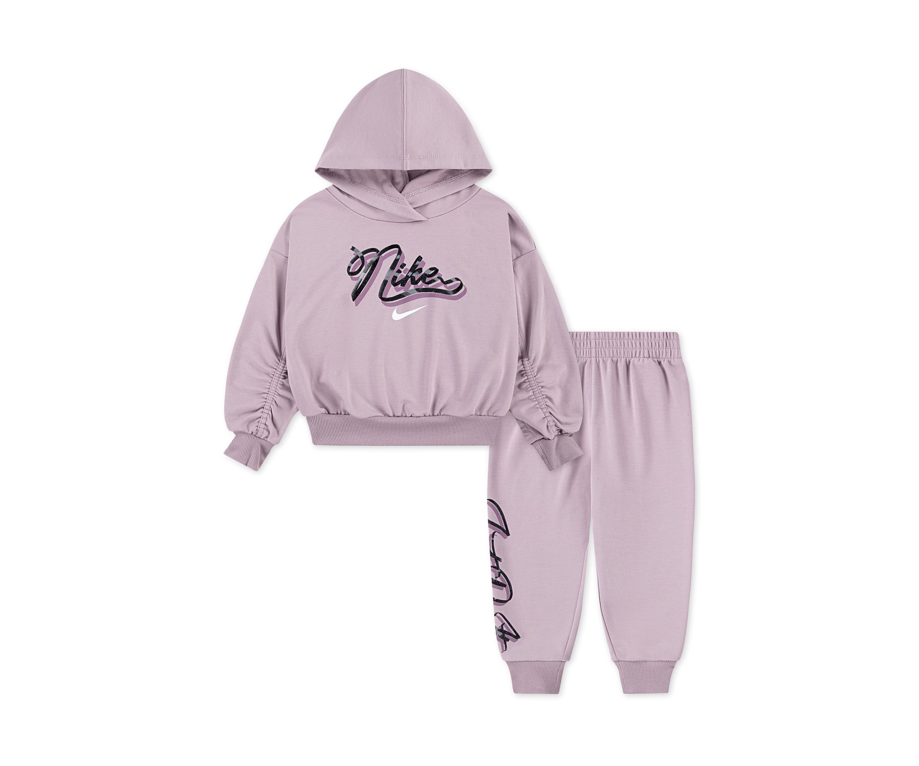 Girls 4-6x Ballet Graphic Hoodie and Joggers Set