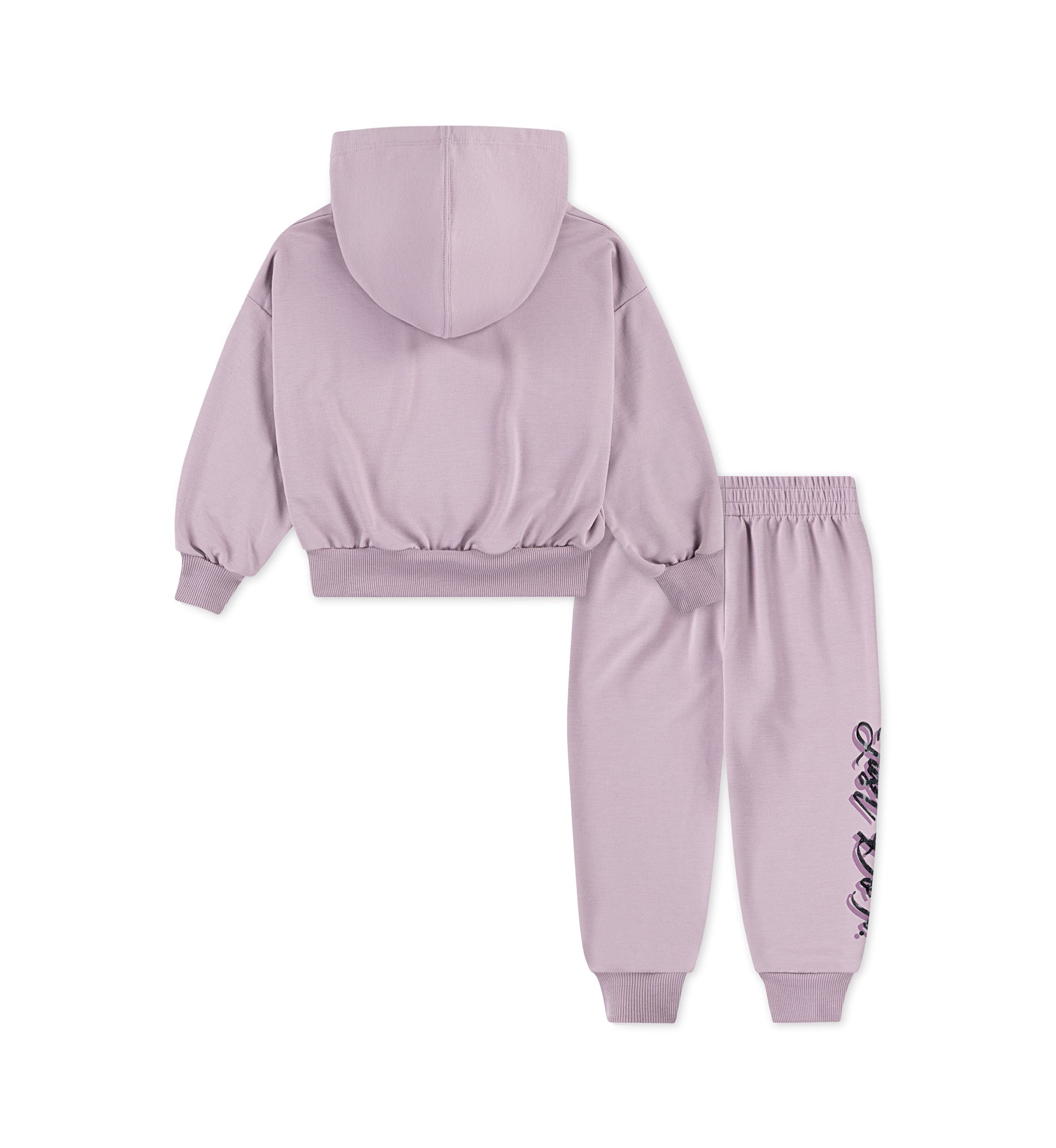 Girls 4-6x Ballet Graphic Hoodie and Joggers Set
