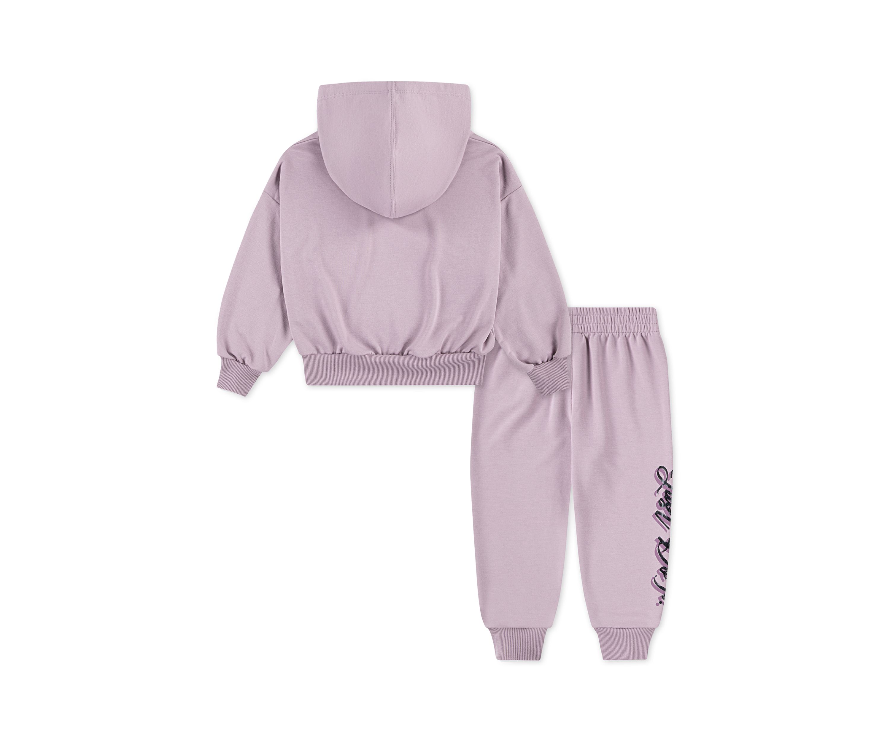 Girls 4-6x Ballet Graphic Hoodie and Joggers Set