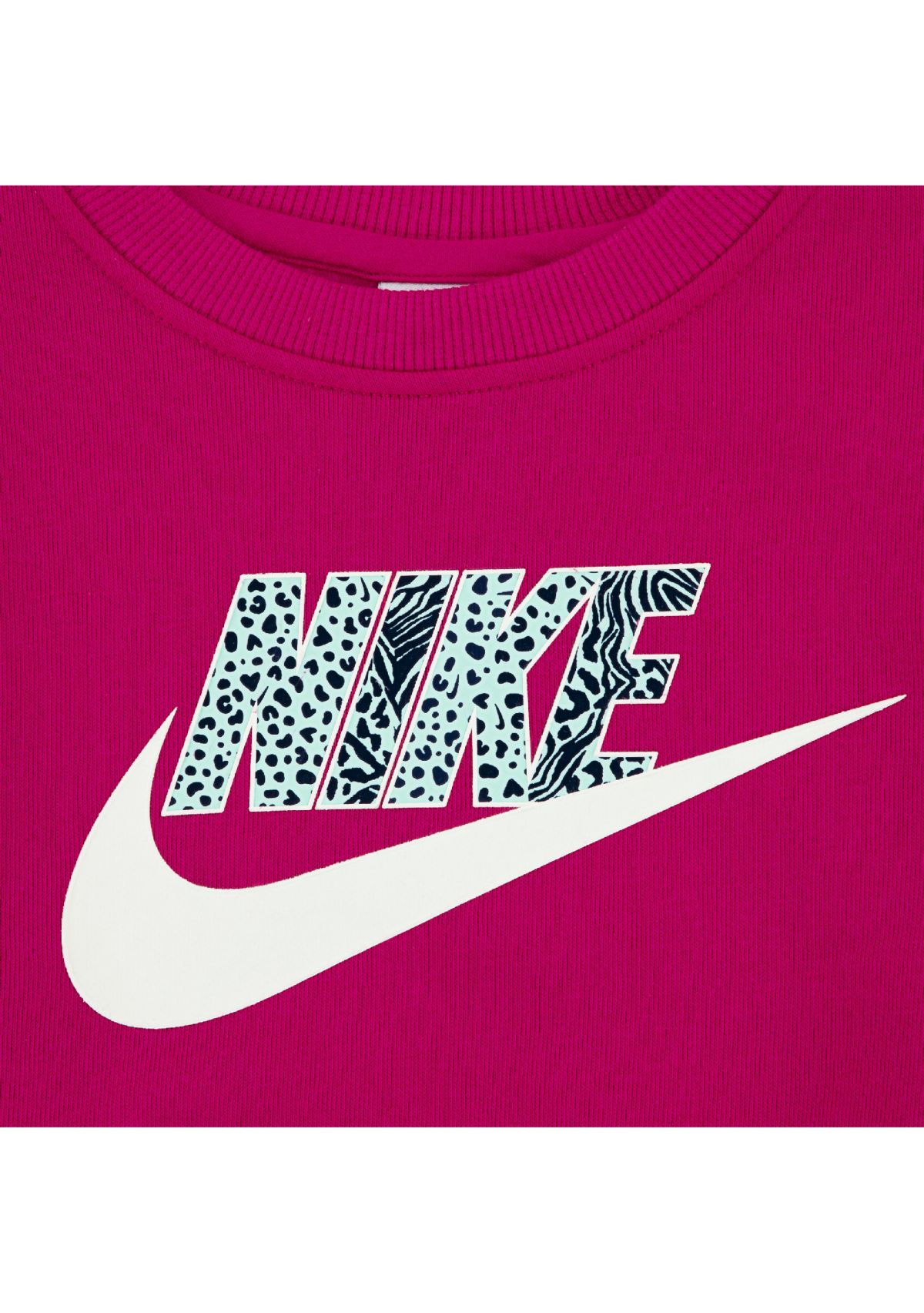 Girls 4-6x Animal Logo Graphic Sweatshirt and Flare Legging Set 