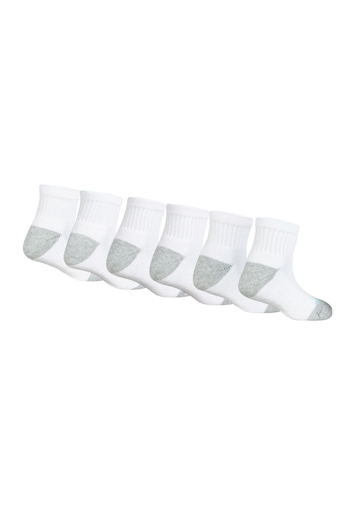 Girls Jordan Legend Ankle Socks - 6 Pack