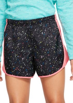 Nike Girls 7 16 Galaxy Printed Tempo Shorts Belk