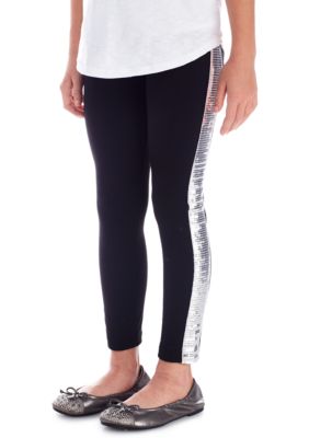 pants with sequin stripe