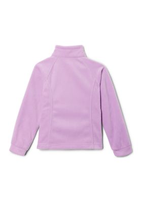  Columbia Youth Girls Benton Springs Fleece, Aqua Haze, Small:  Clothing, Shoes & Jewelry