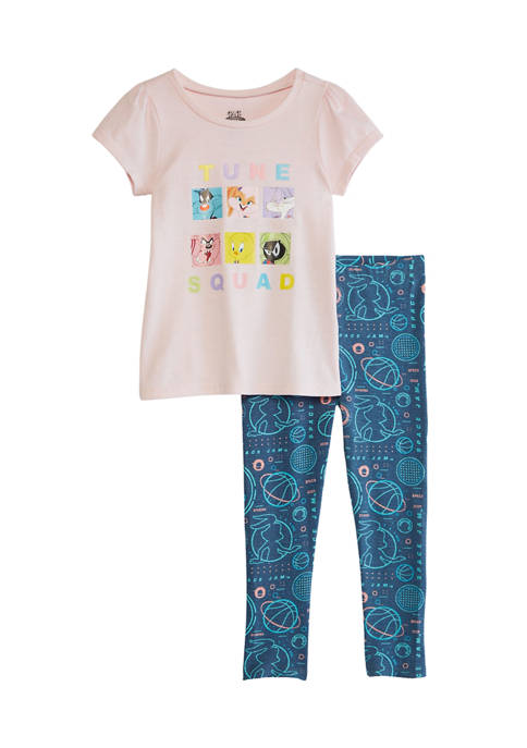 Looney Tunes Girls 4-6x Graphic T-Shirt and Leggings