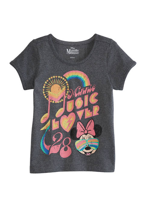 Disney® Girls 4-6x Minnie Music Lover T-Shirt