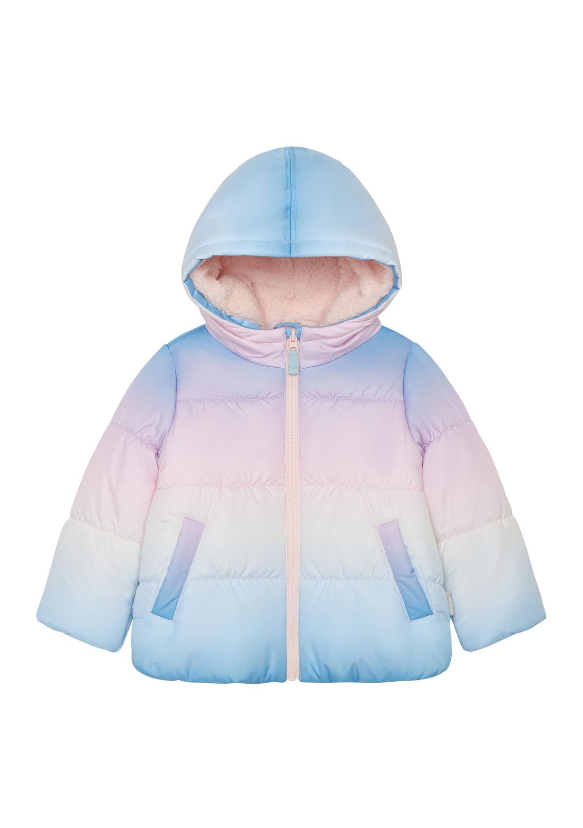 Girls 4-6 Ombre Puffer Coat