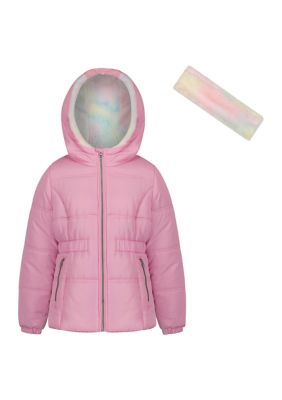 Girls' Printed Bomber Jacket | Cute Girls' Clothes Cream Mix / XL Cream Mix *Girl's Outerwear Jackets Hayden Girls