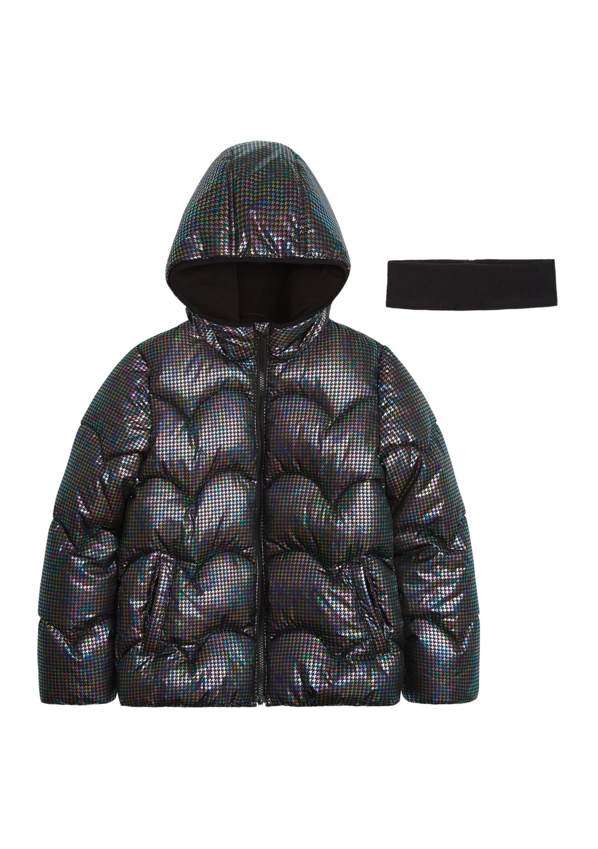 Girls 7-16 Weathertamer with Headband