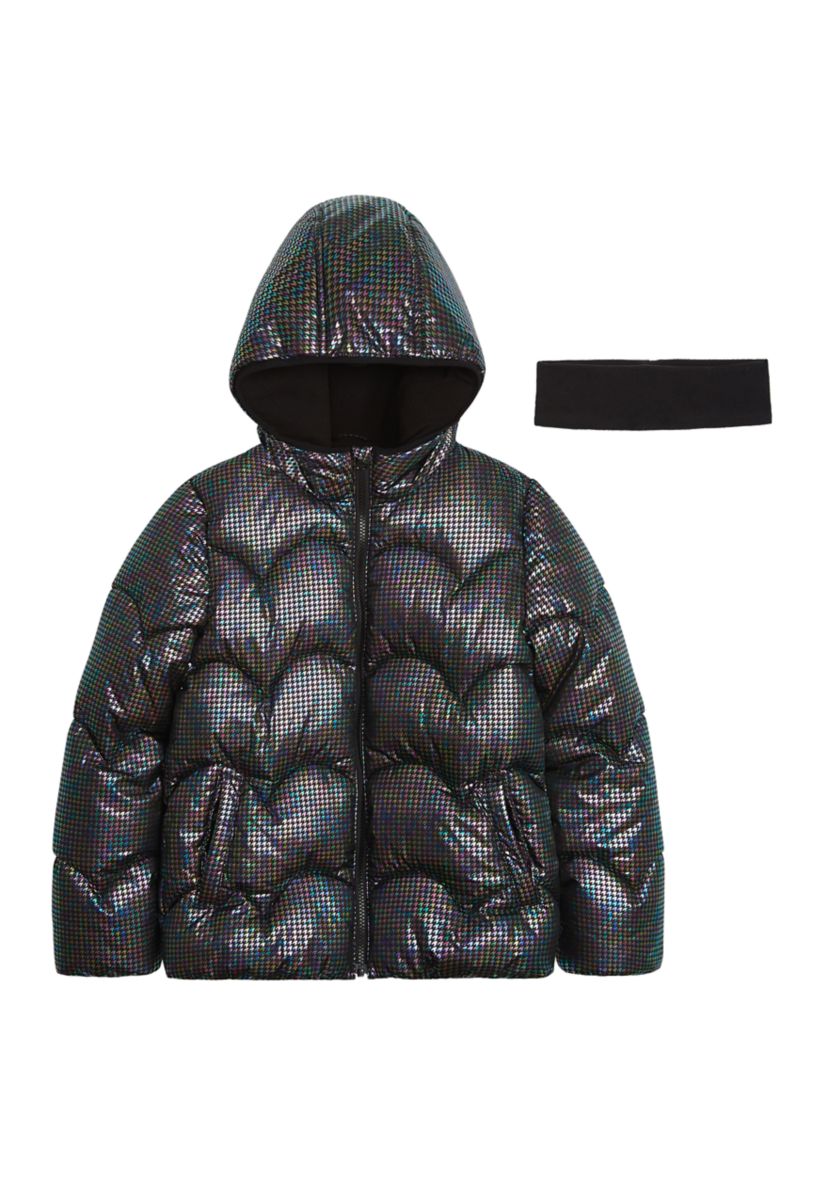 Girls 7-16 Weathertamer with Headband