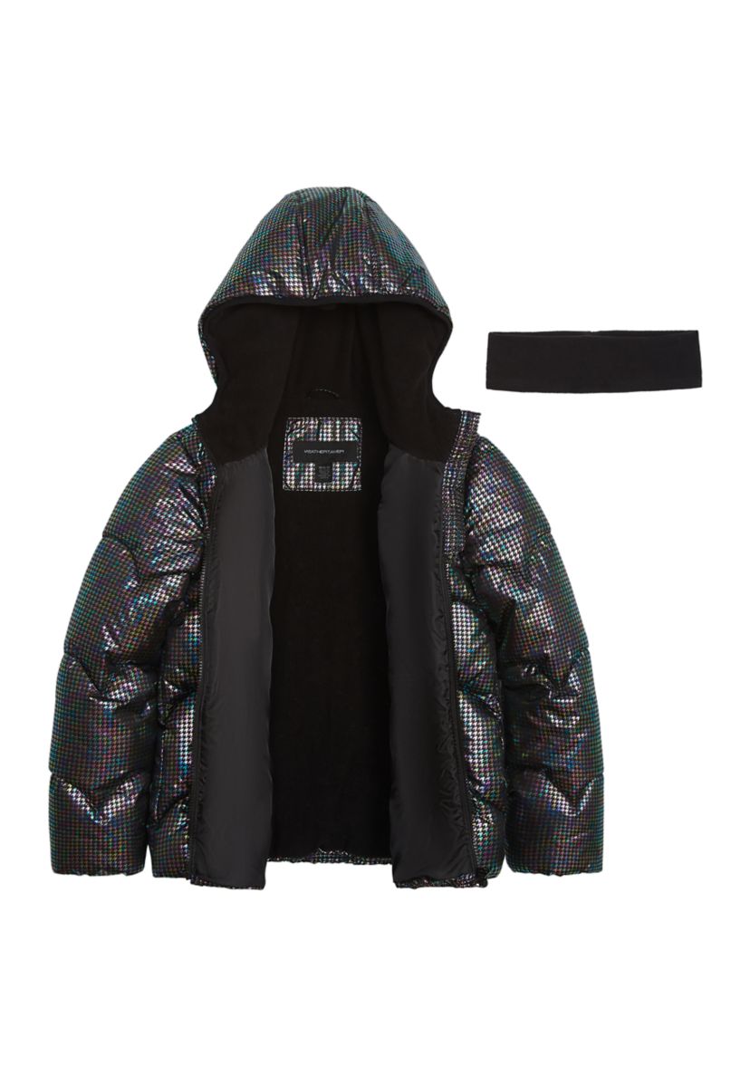 Girls 7-16 Weathertamer with Headband