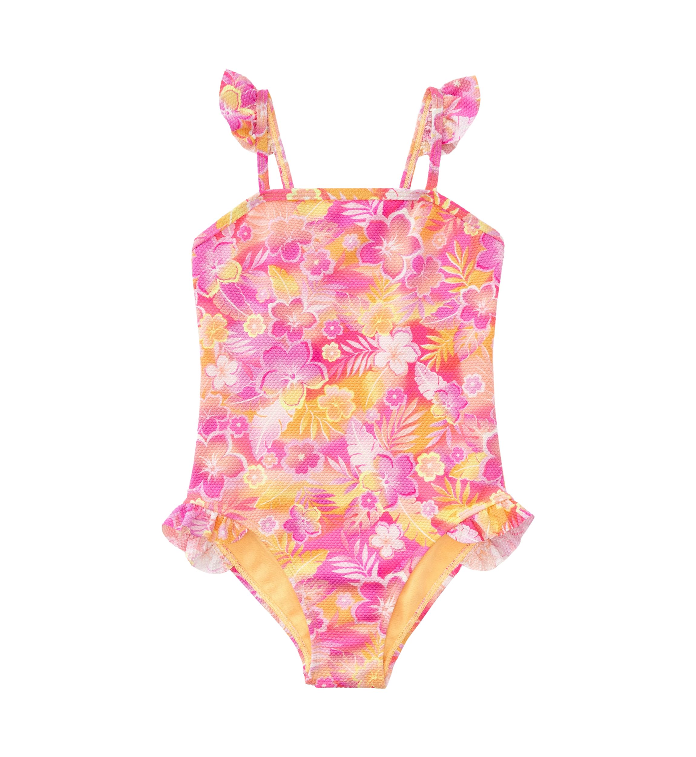 Girls 4-6x Floral One Piece Swimsuit