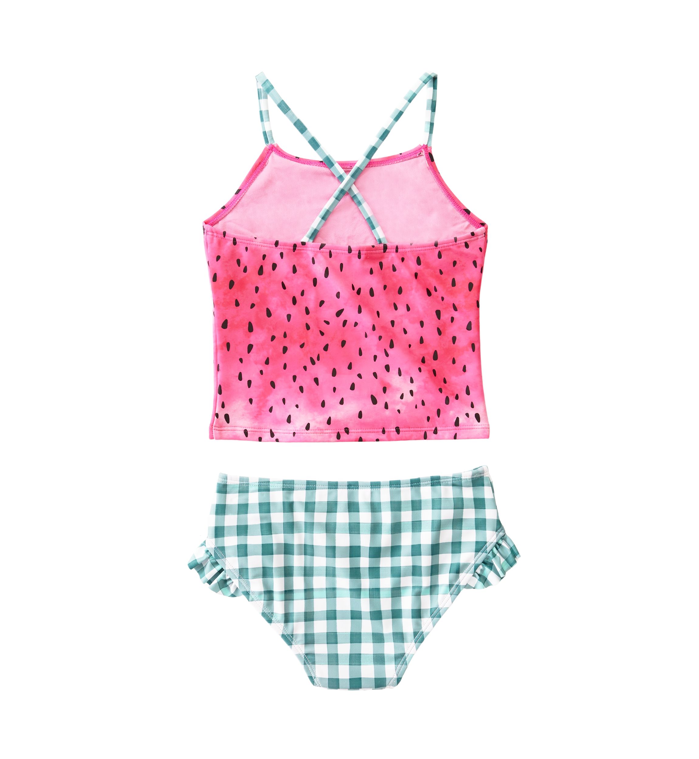 Girls 4-6x Watermelon Printed Swim Set