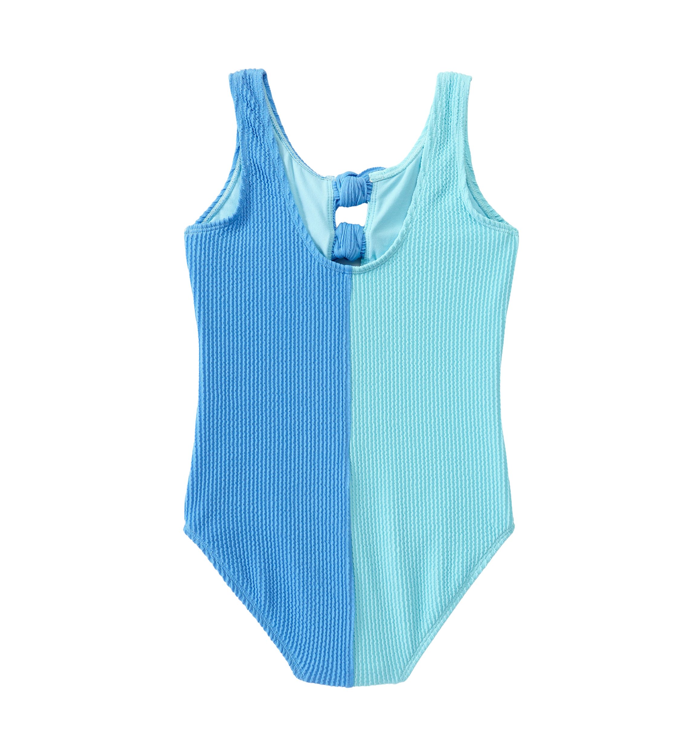 Girls 7-16 Bow Front Swimsuit
