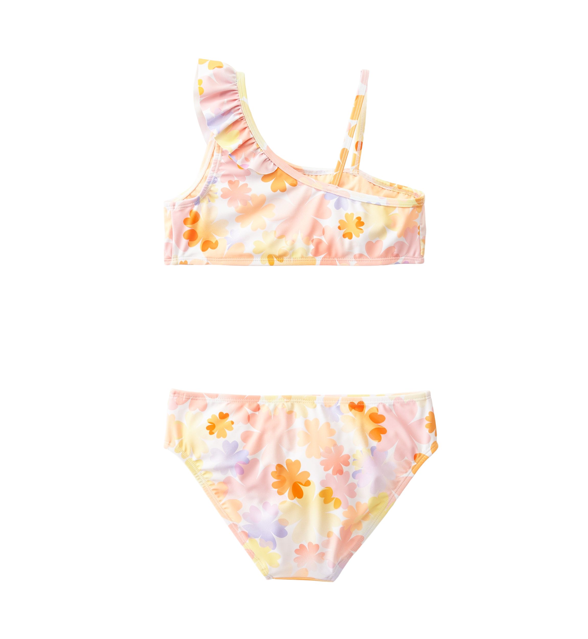 Girls 7-16 Printed Two Piece Swimsuit