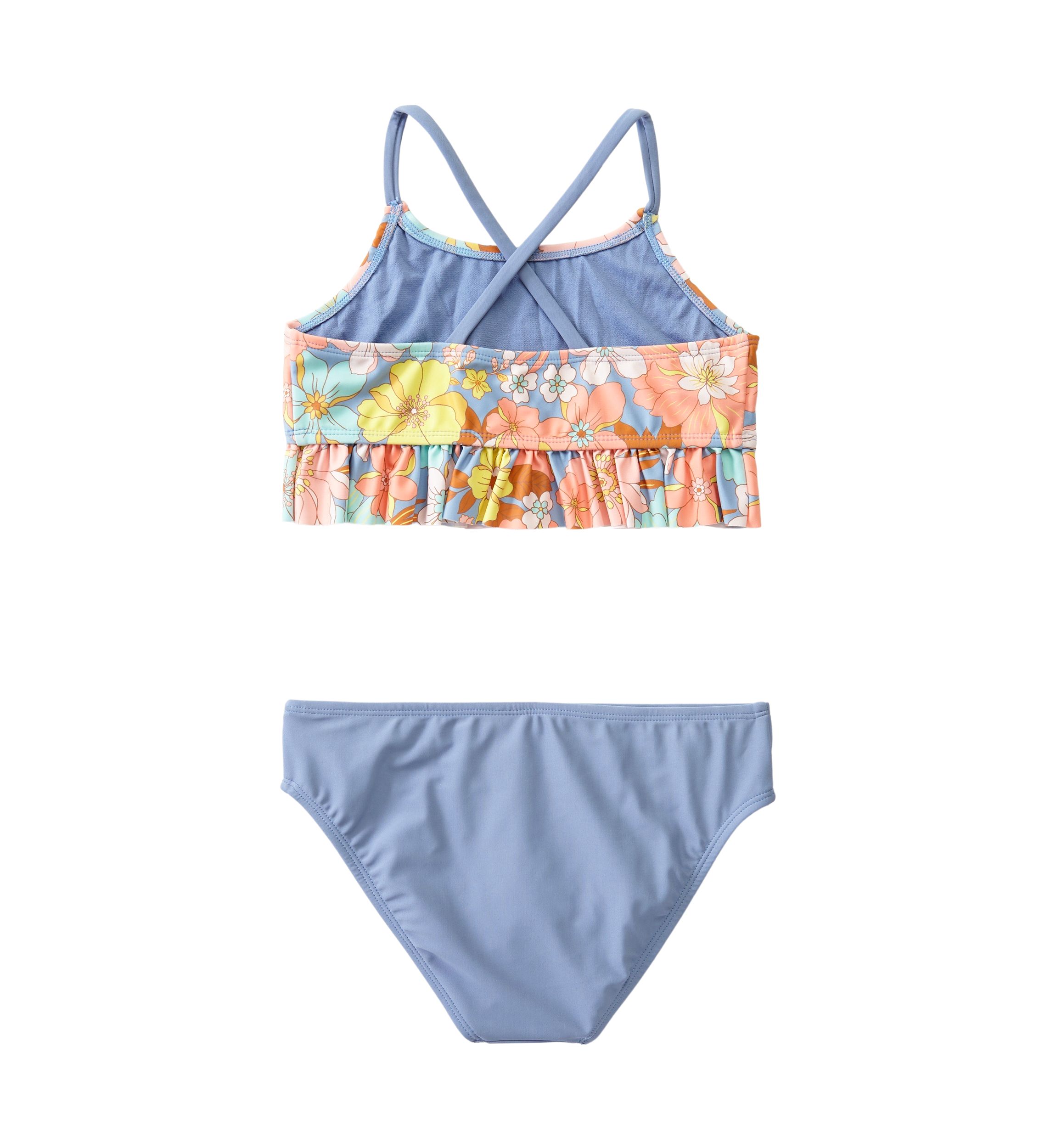 Girls 7-16 Peplum Midkini Swimsuit