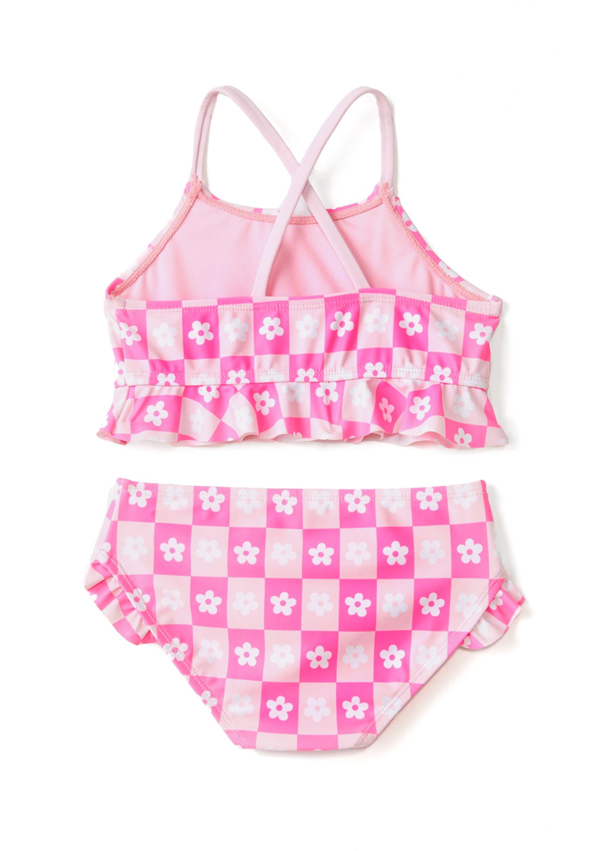 Girls 4-6x 2-Piece Printed Swimsuit 