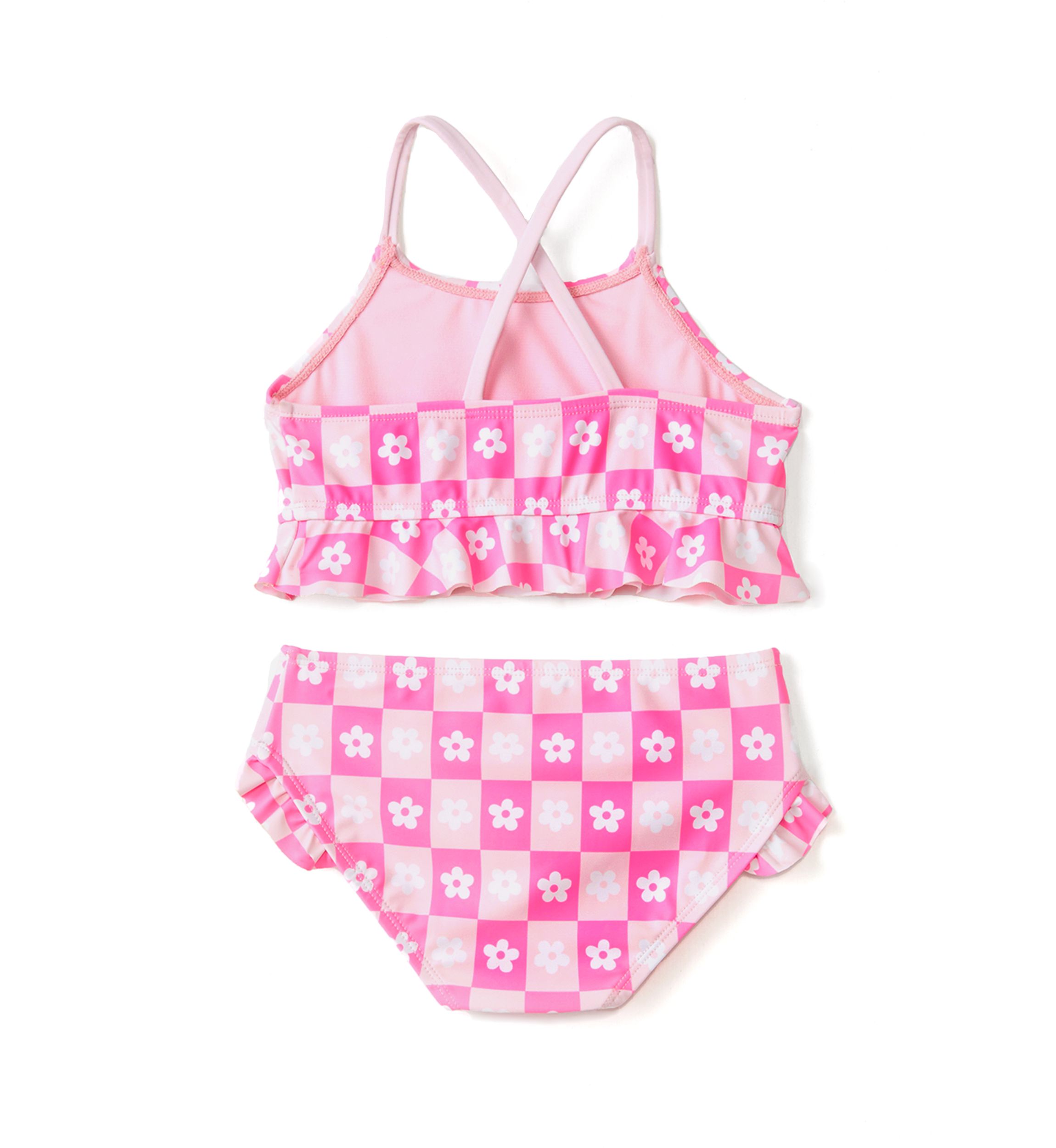Girls 4-6x 2-Piece Printed Swimsuit 