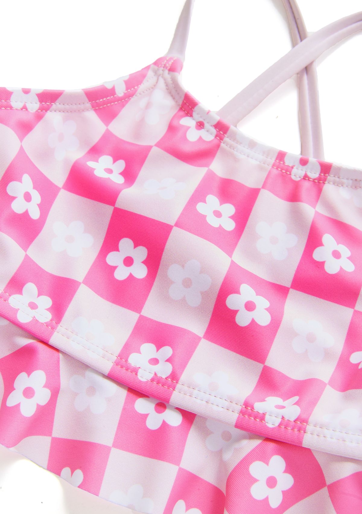 Girls 4-6x 2-Piece Printed Swimsuit 