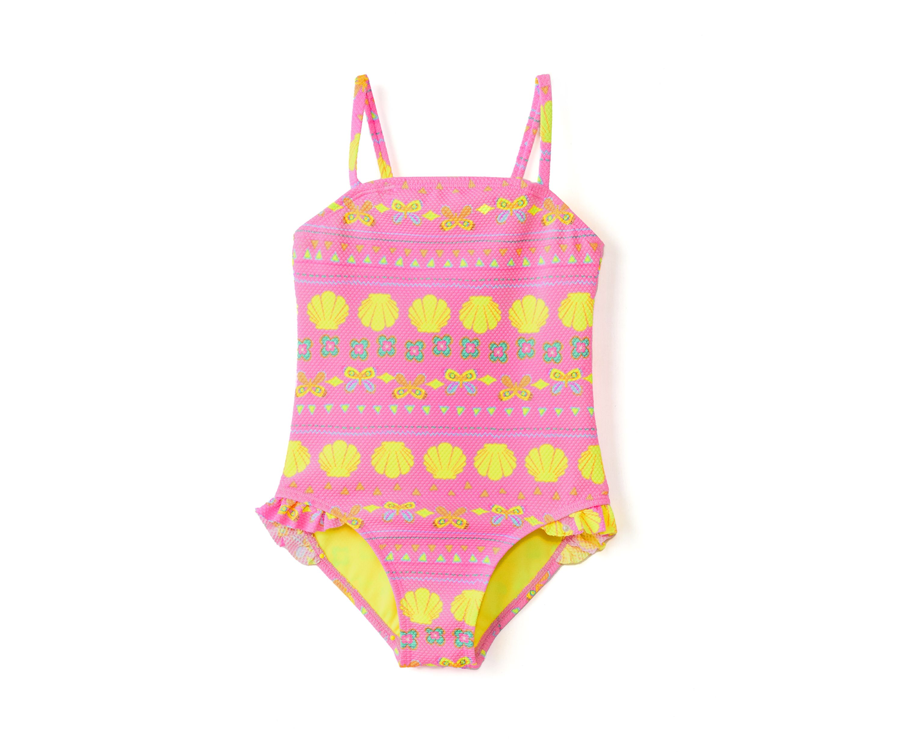 Girls 4-6x Printed One-Piece Swimsuit 