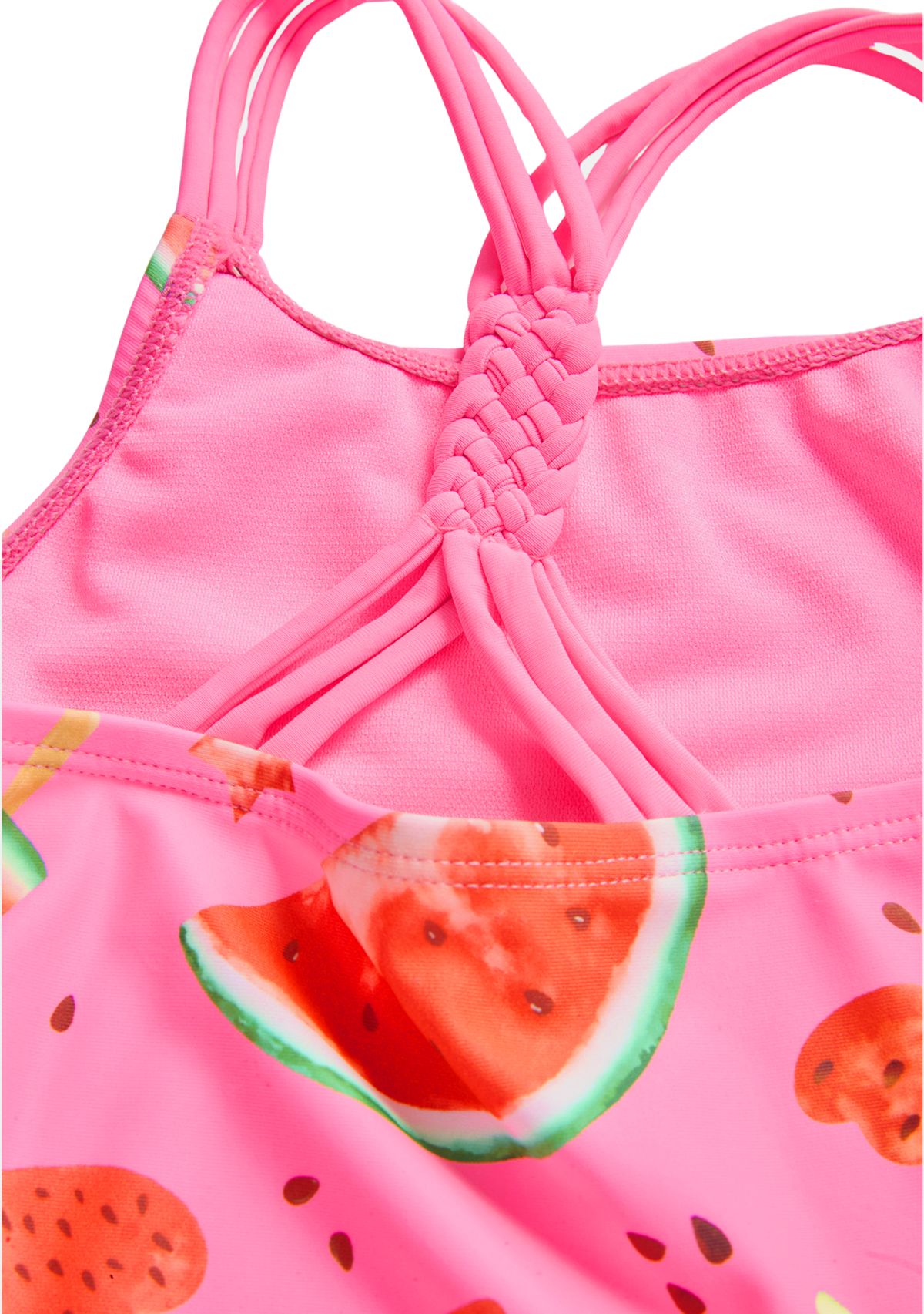 Girls 4-6x 2-Piece Melon Stars Swimsuit 