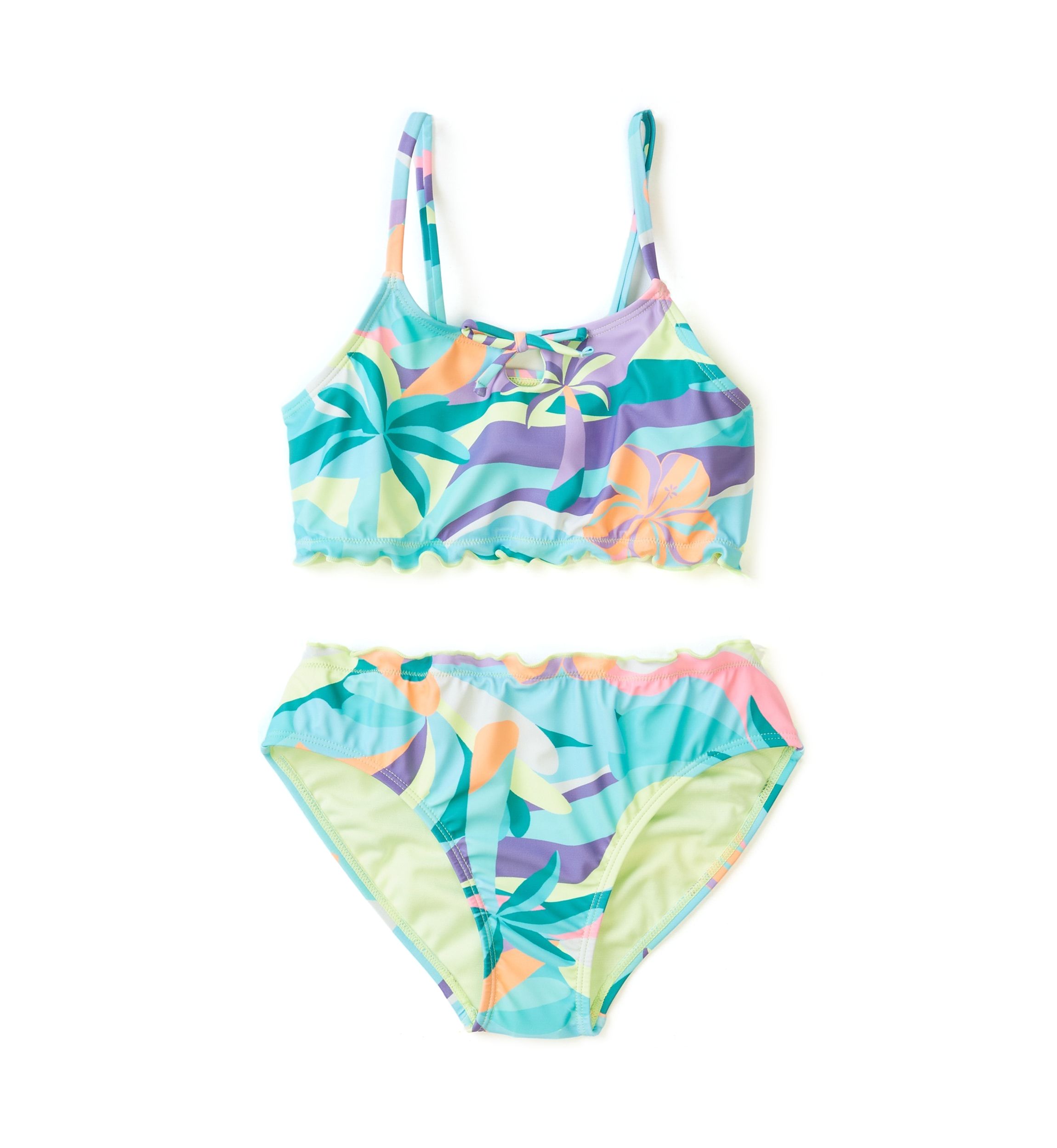 Girls 7-16 Two Piece Swimsuit