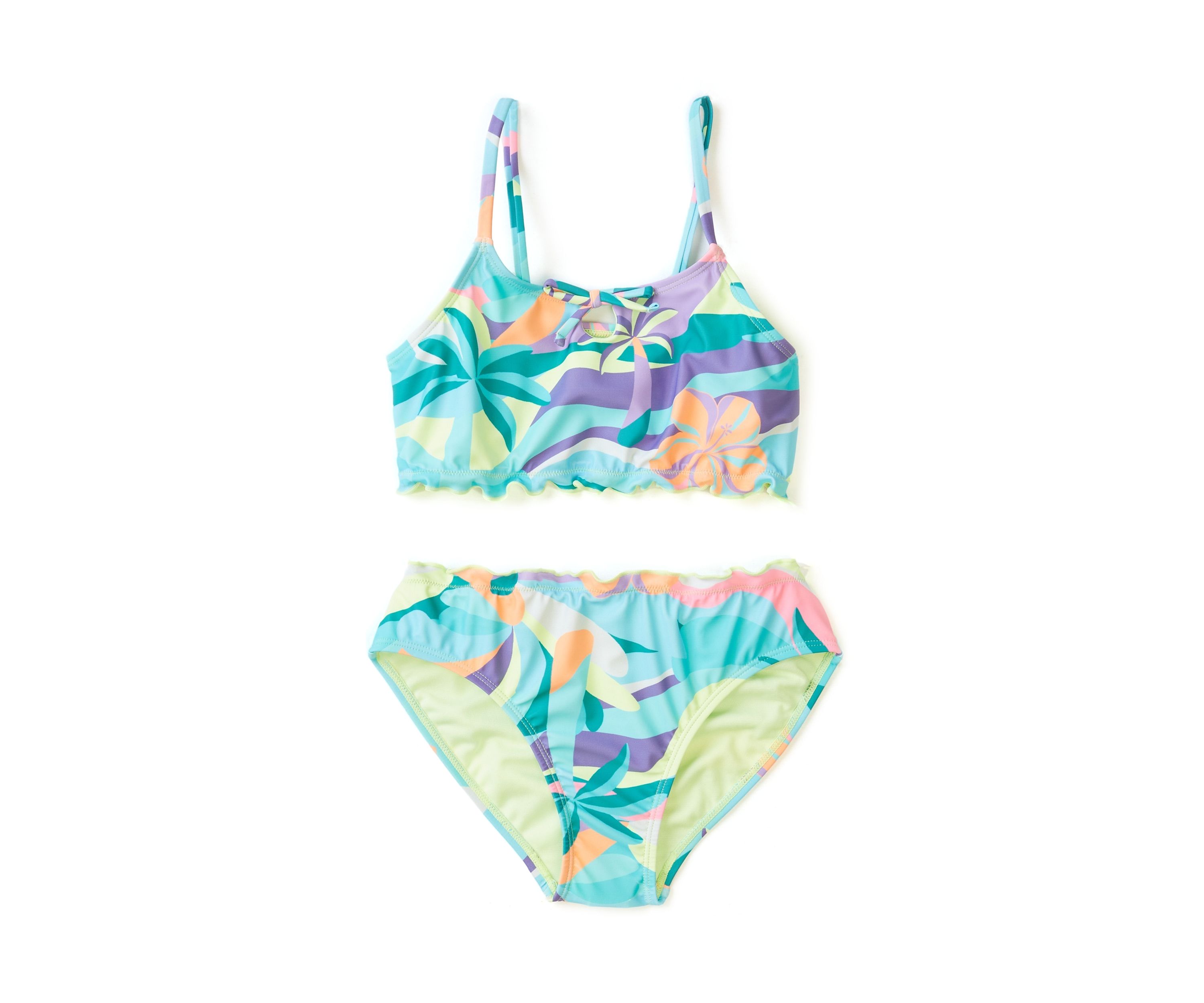 Girls 7-16 Two Piece Swimsuit