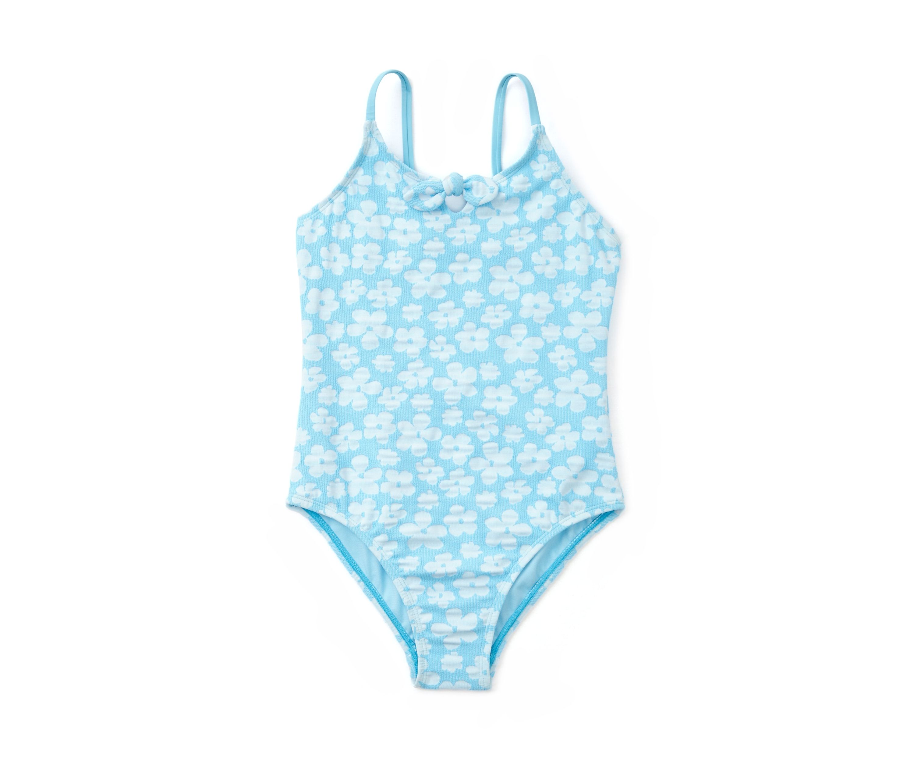 Girls 7-16 Sea Lilly Keyhole Cutout One Piece Swimsuit
