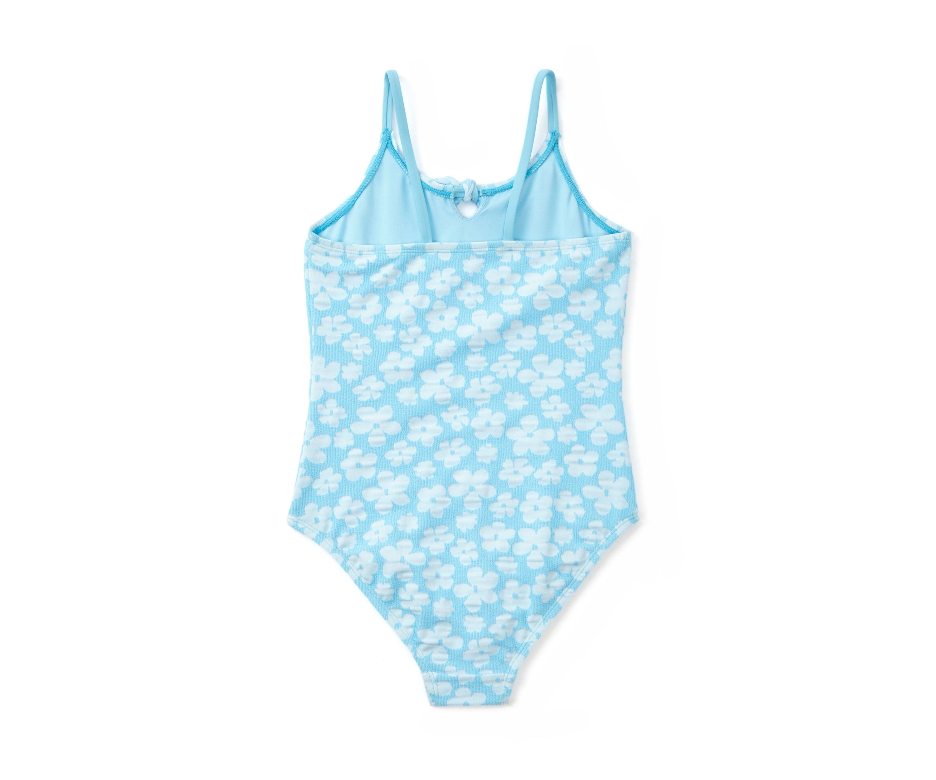 Girls 7-16 Sea Lilly Keyhole Cutout One Piece Swimsuit