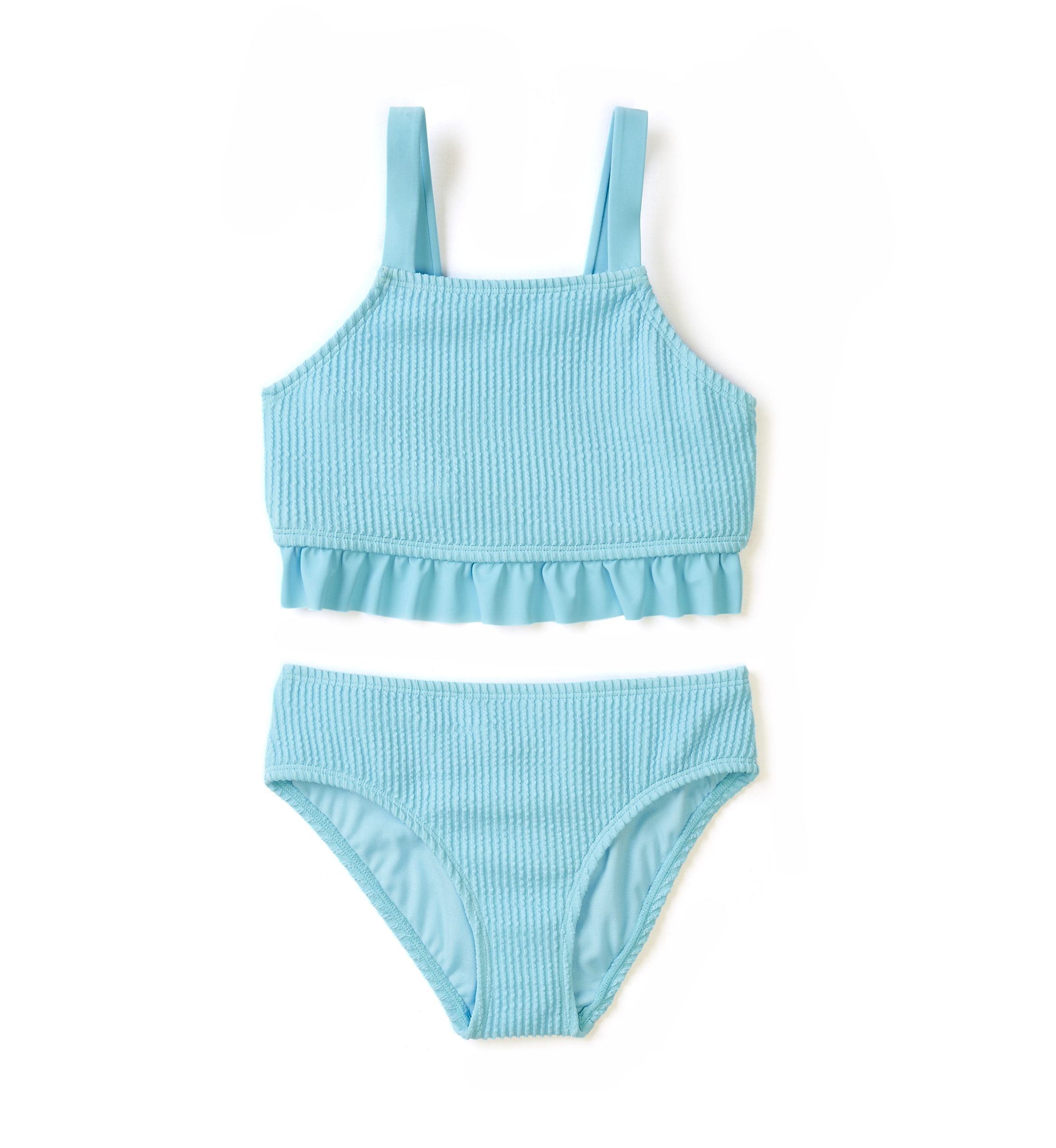 Girls 7-16 Printed Two Piece Swimsuit 