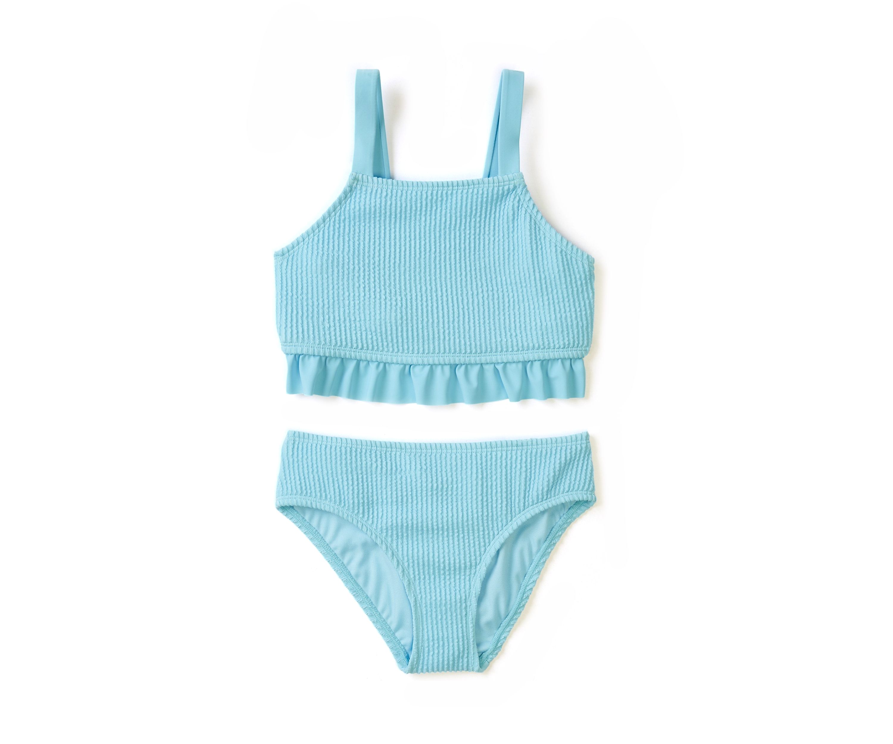 Girls 7-16 Printed Two Piece Swimsuit 