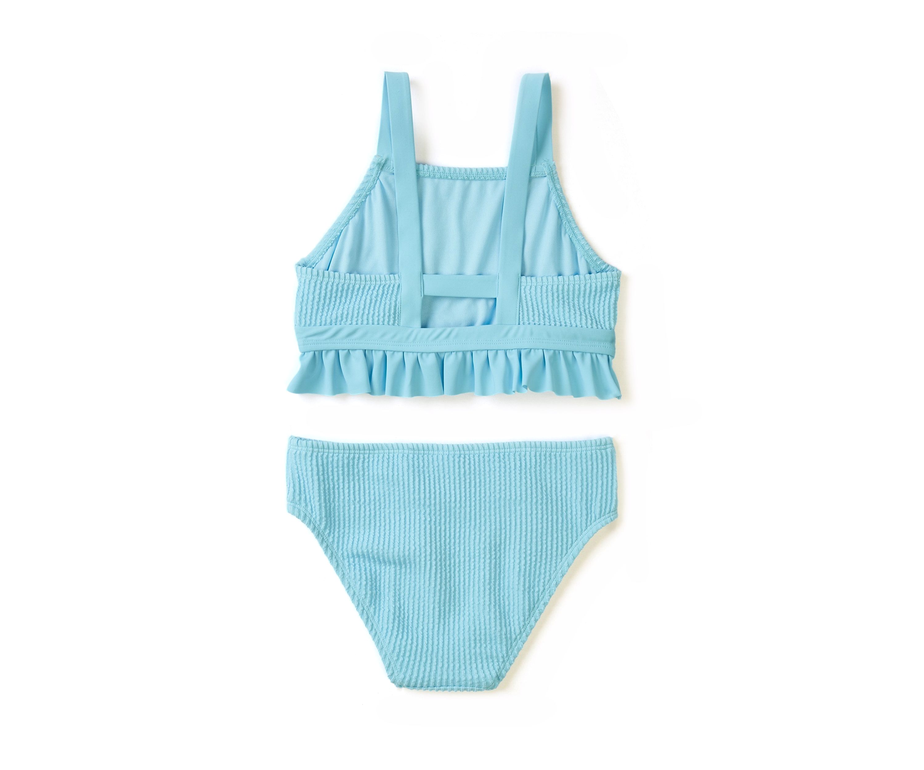 Girls 7-16 Printed Two Piece Swimsuit 