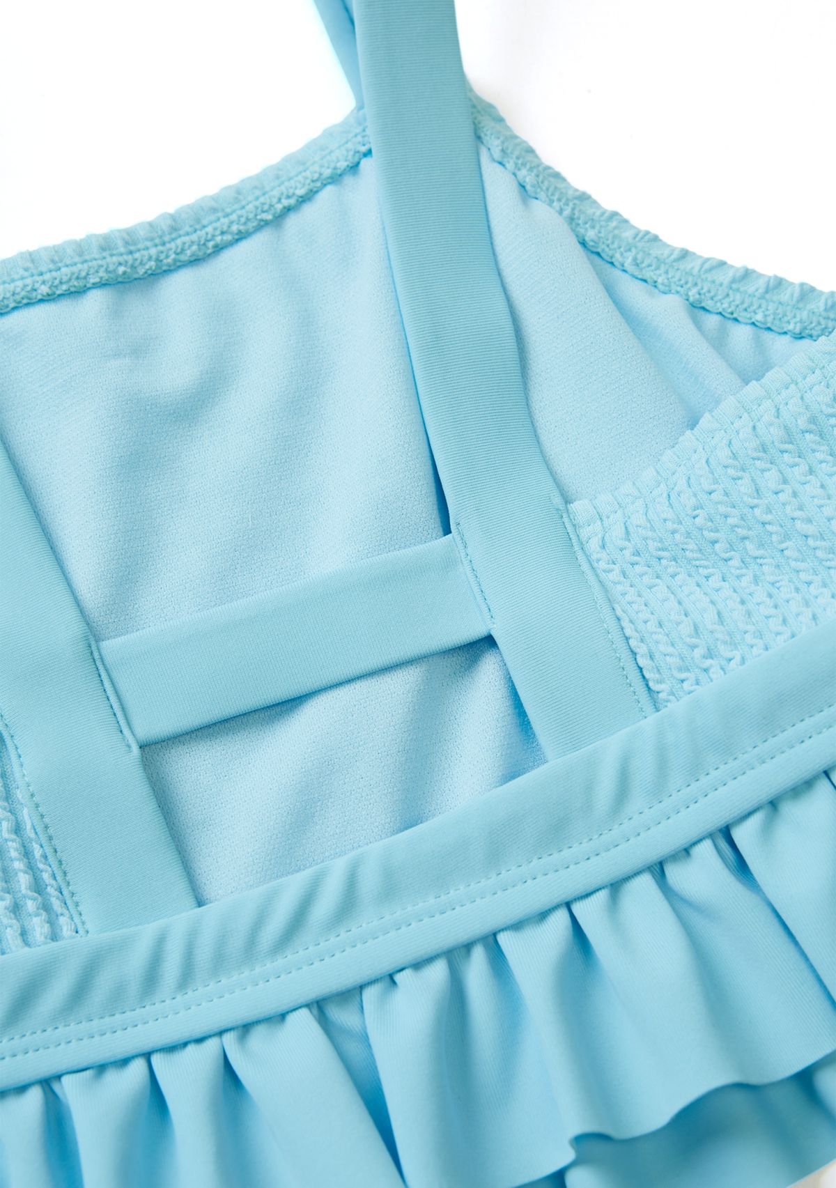 Girls 7-16 Printed Two Piece Swimsuit 