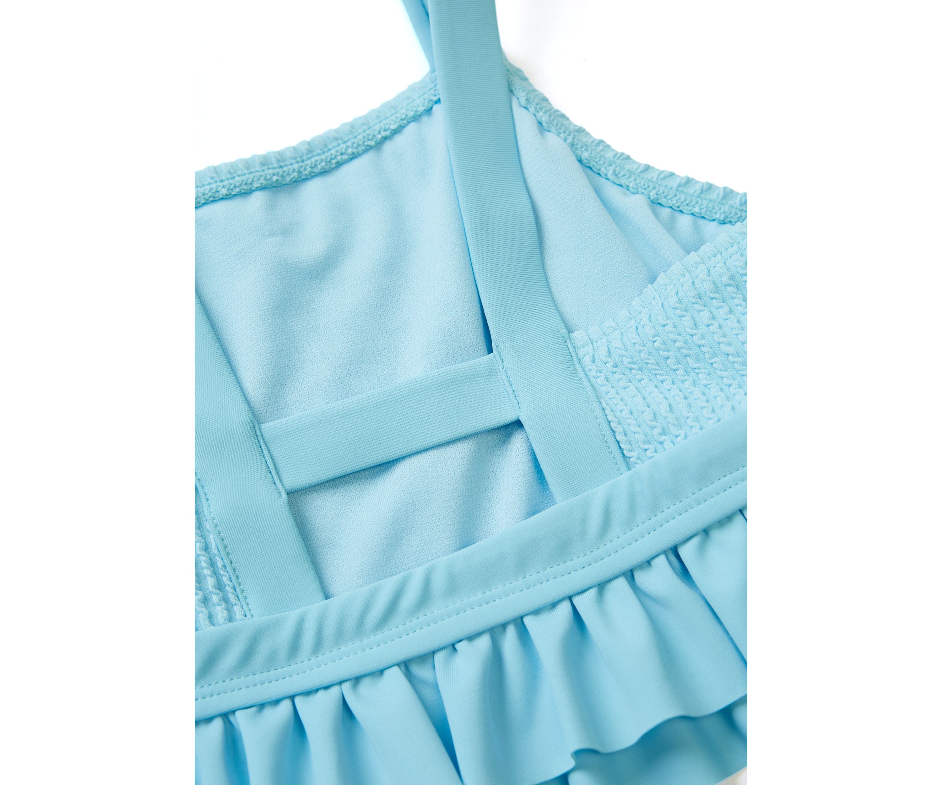 Girls 7-16 Printed Two Piece Swimsuit 