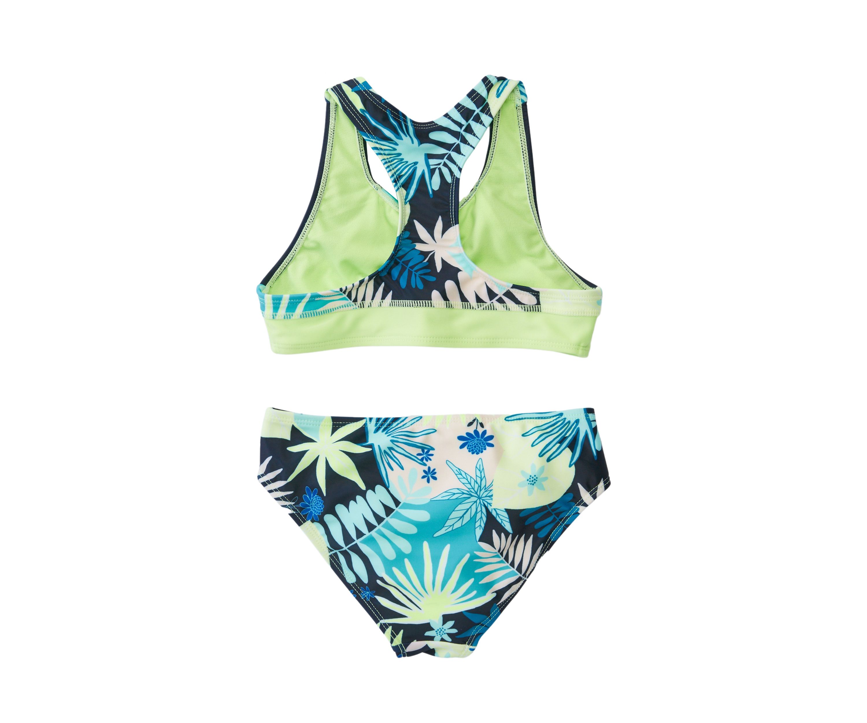 Girls 7-16 High Neck Bikini Set 