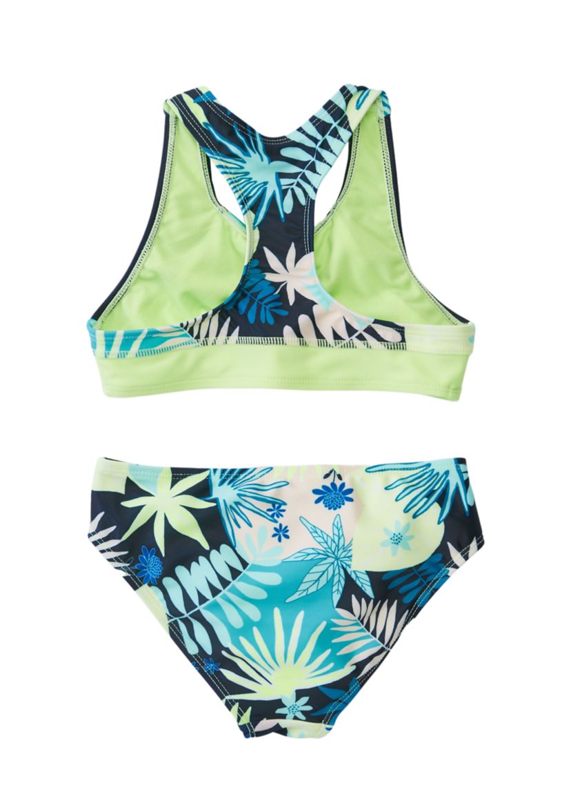 Girls 7-16 High Neck Bikini Set 