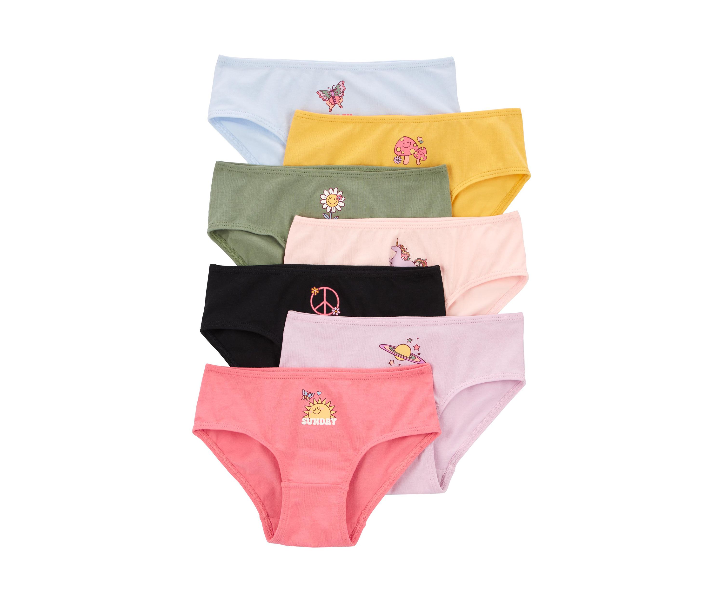 Toddler Girls Days of the Week Underwear - 7 Pack