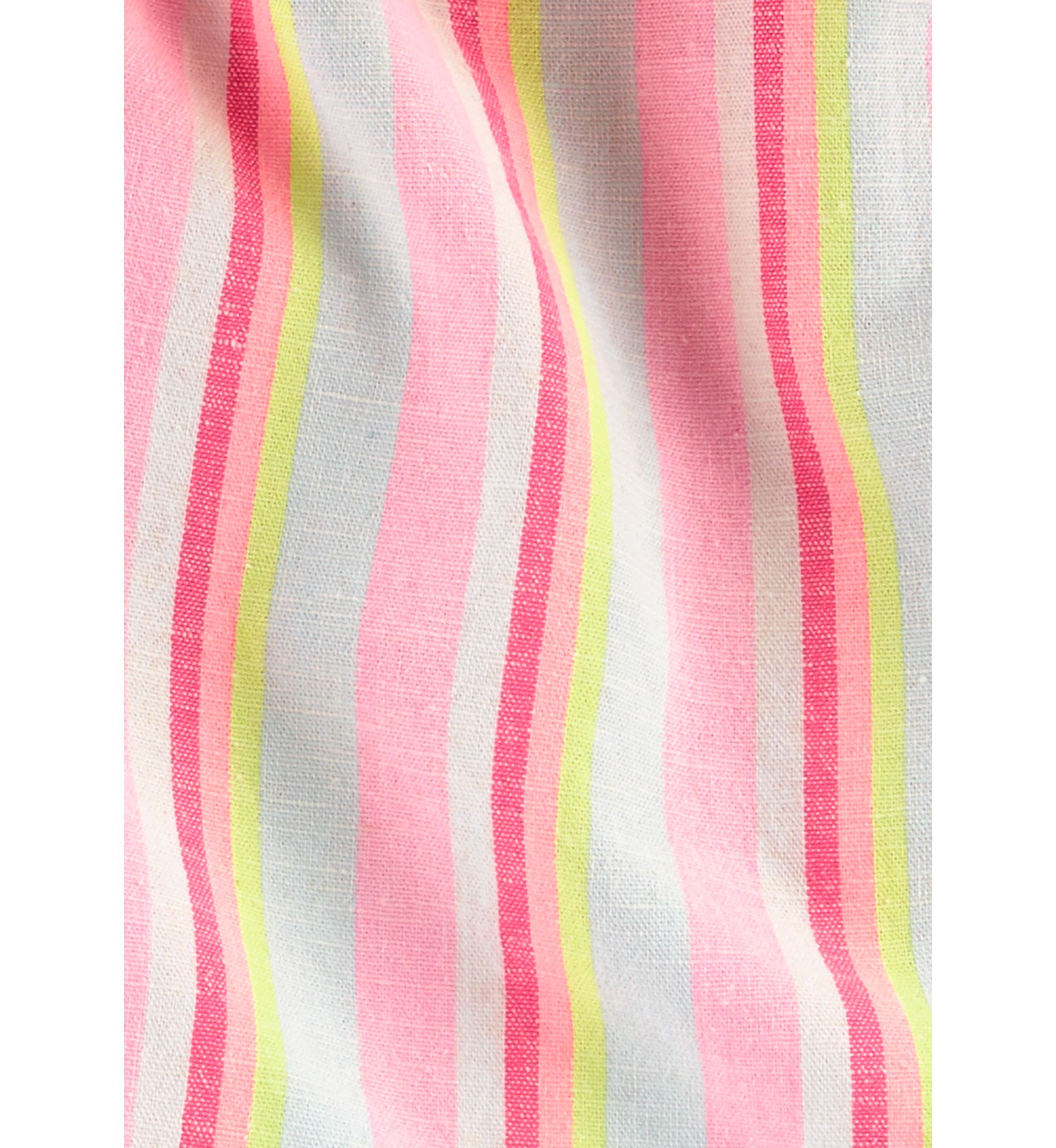 Girls 4-8 2 Piece Striped Tank & Playground Shorts Set