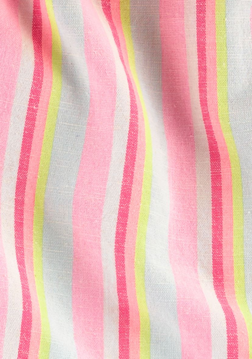 Girls 4-8 2 Piece Striped Tank & Playground Shorts Set