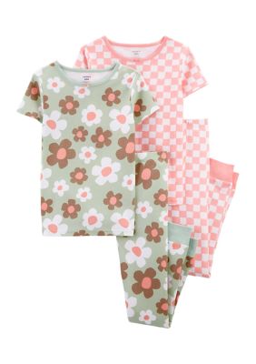 Lucky Brand, Intimates & Sleepwear, Lucky Brand Ladies 4piece Pajama  Light Blue Set