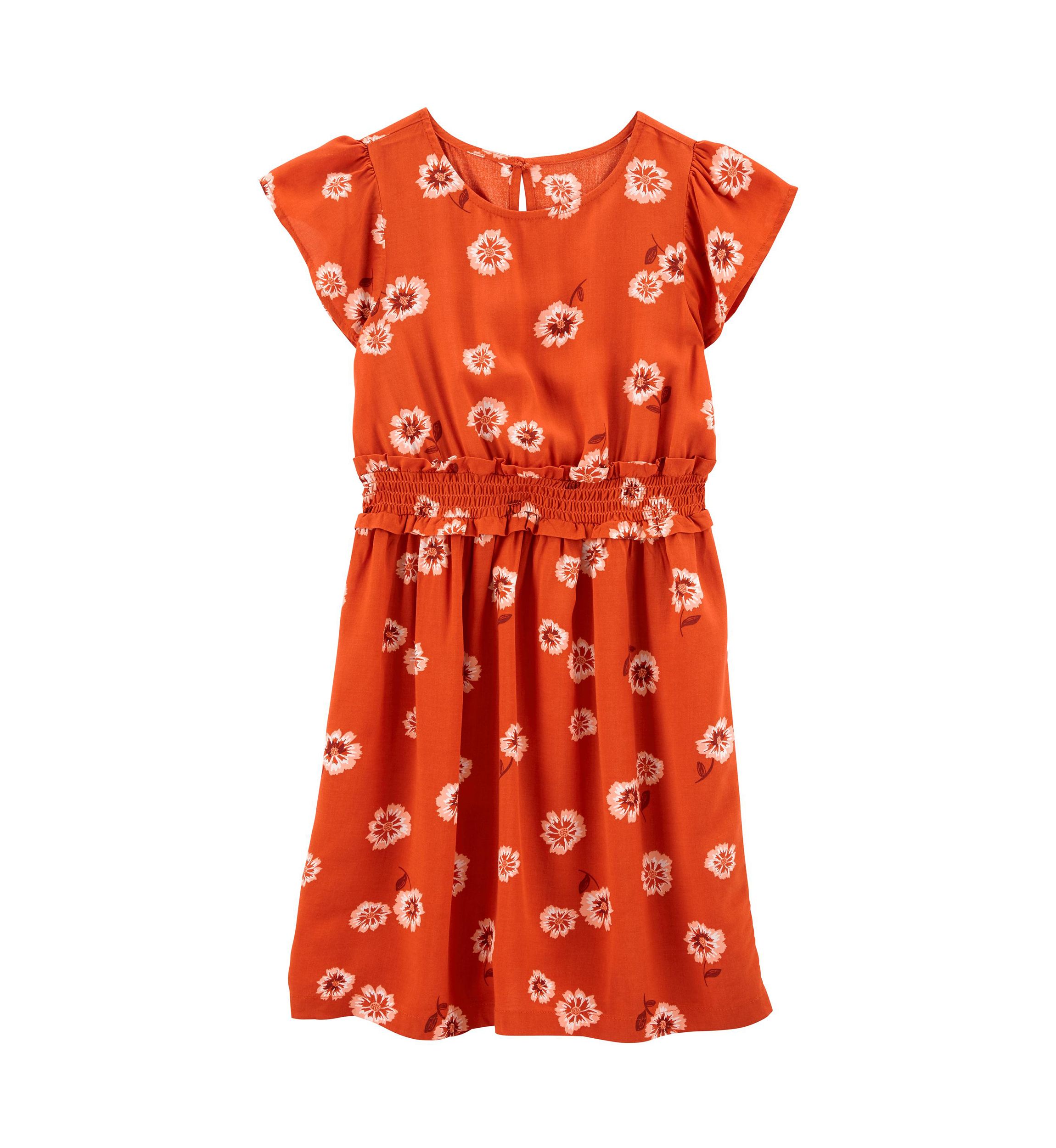 Girls 7-16 Tiered Floral Dress