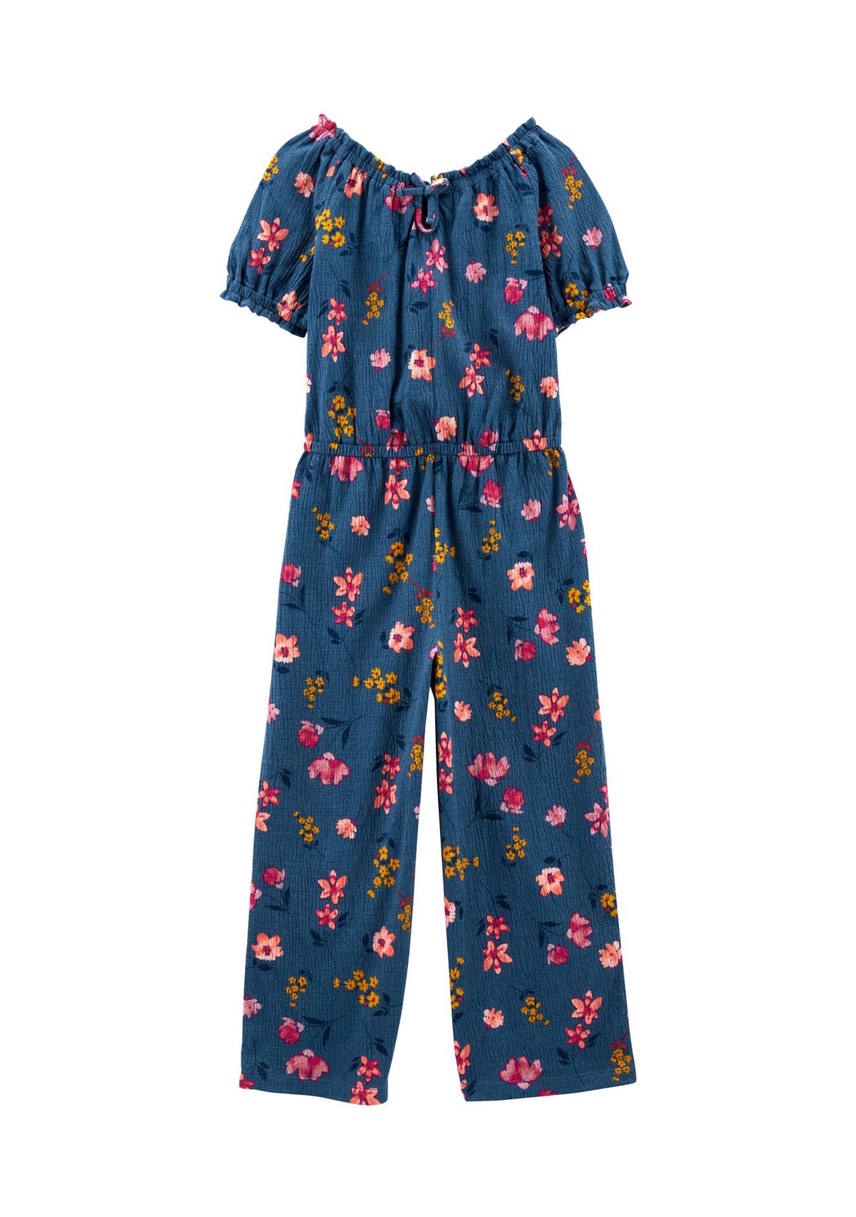 Girls 7-16 Floral Jumpsuit