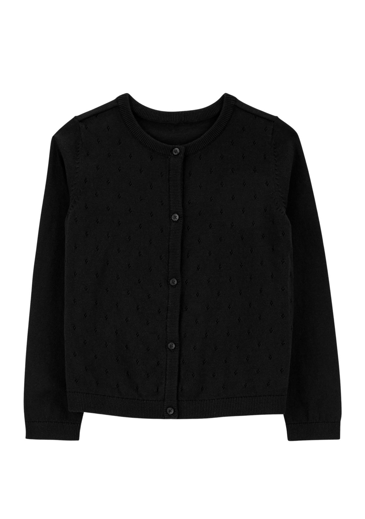 Girls 7-16 Solid Cardigan