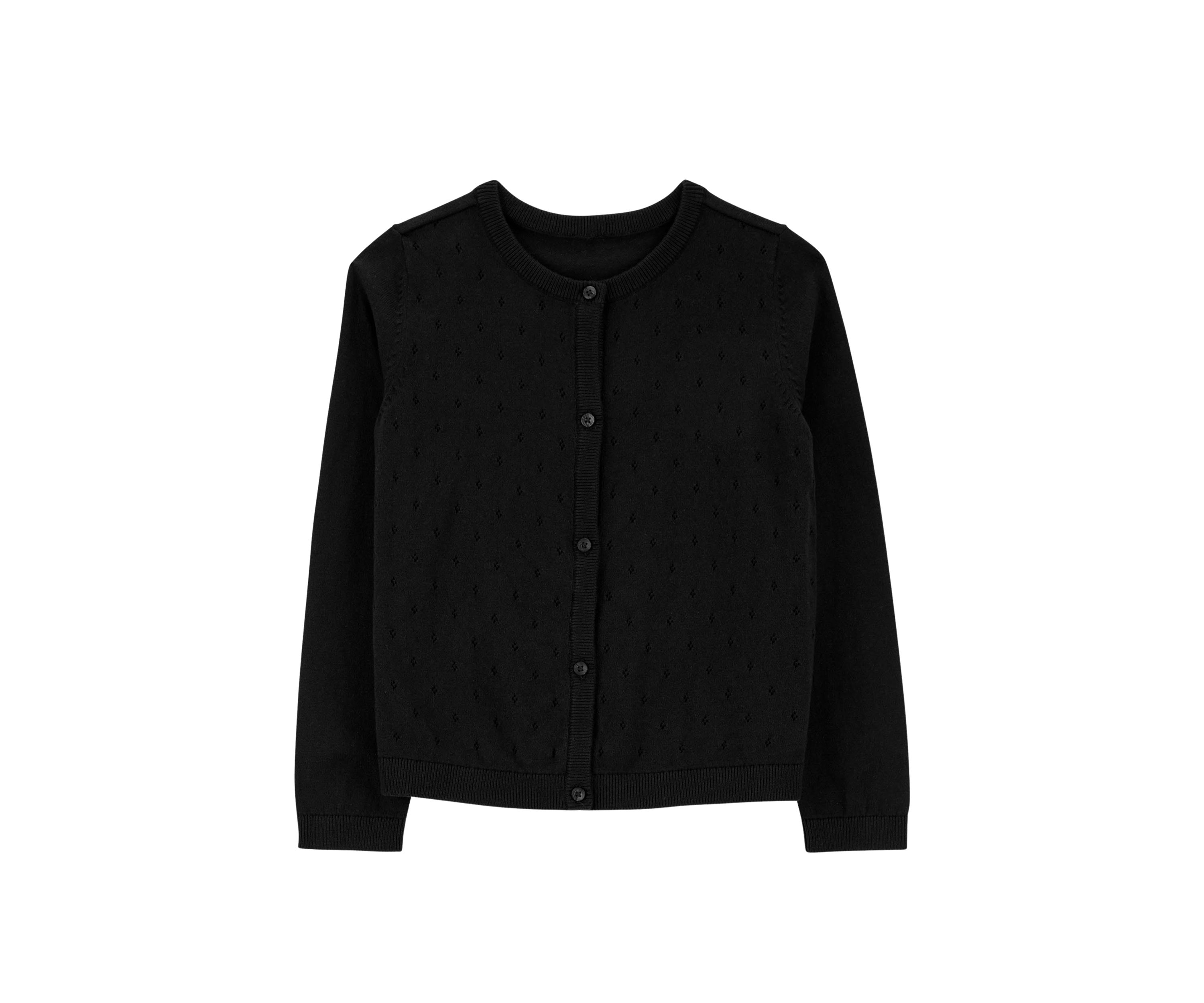 Girls 7-16 Solid Cardigan