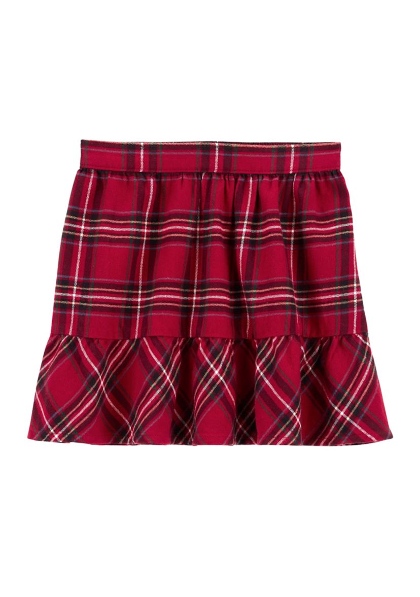 Girls 7-16 Plaid Skirt